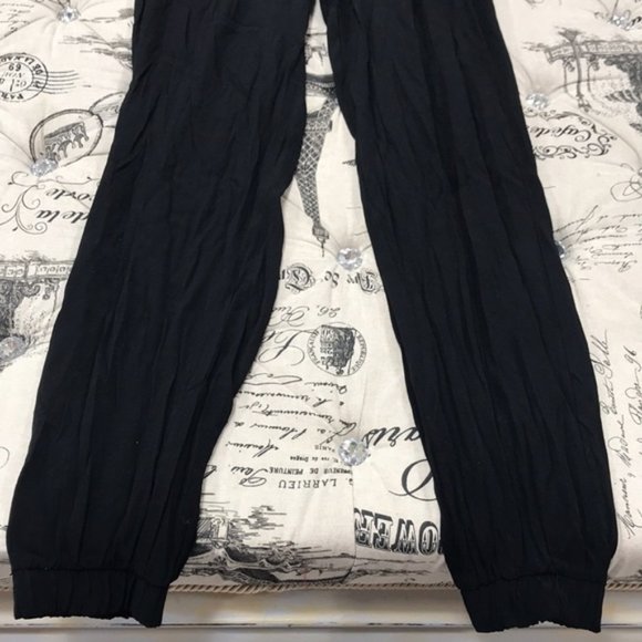 Fraiche By J Long Sleeve Button Front Jumpsuit - Picture 9 of 9